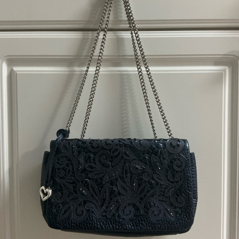 Brighton Navy Blue Purse with Charm